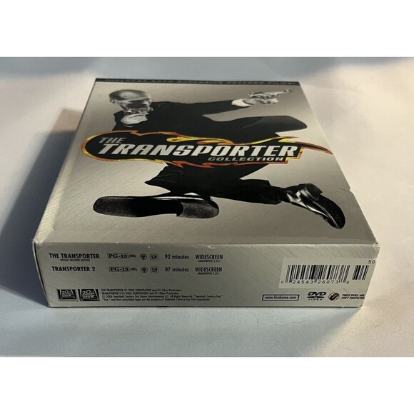 The Transporter Collection Box Set with Transporter 1 and 2 DVDs Tested - Picture 3 of 12